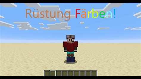 Minecraft Leder Rüstung in jeder Farbe! .